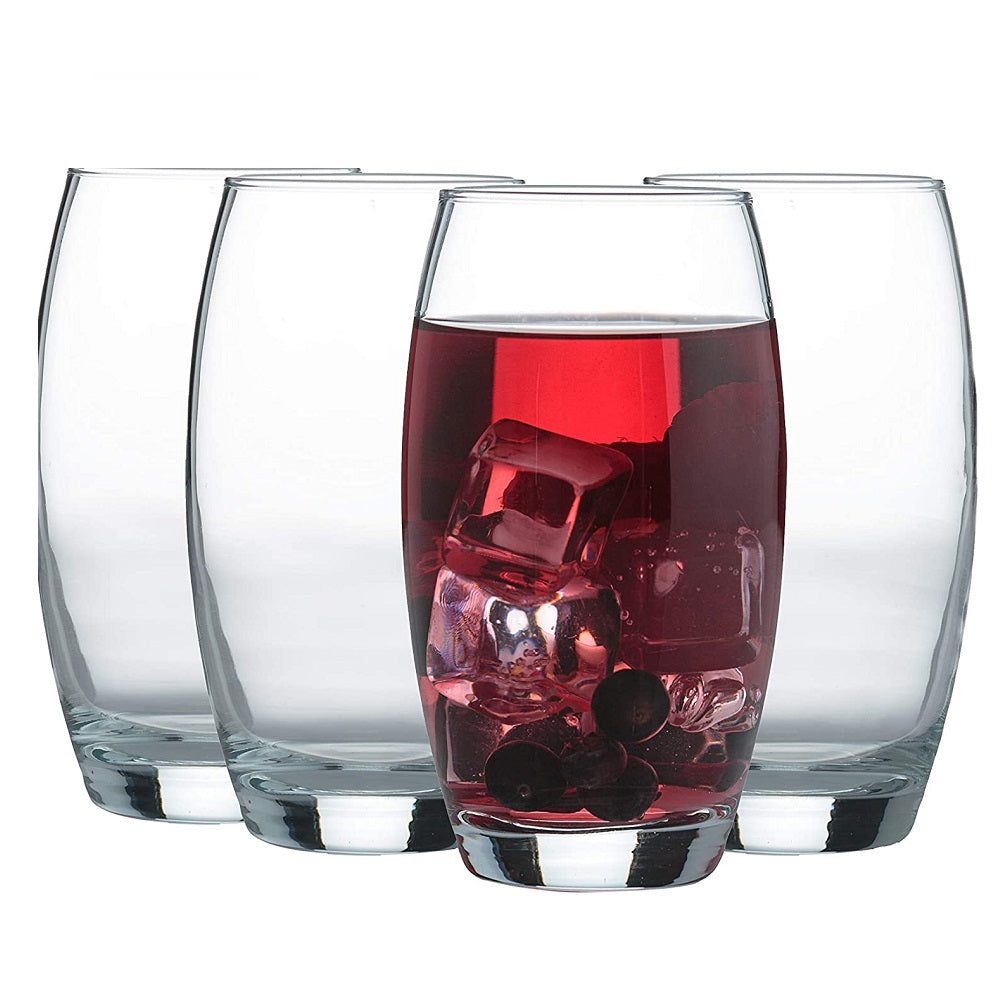 Hi Ball Water Glasses, Set of 4 Glasses